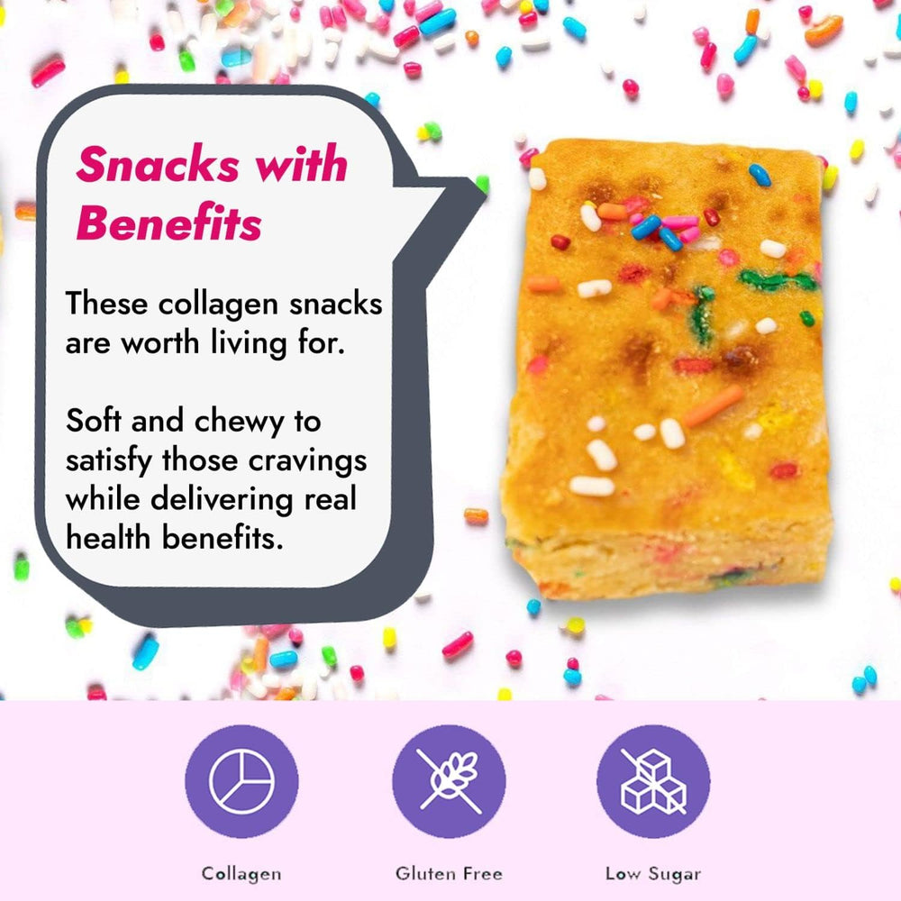 321glo Collagen Brownie keto-friendly badge for a convenient low-carb snack.