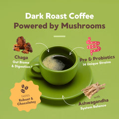 360 Nutrition Dark roast pour reveals smooth chocolatey notes.