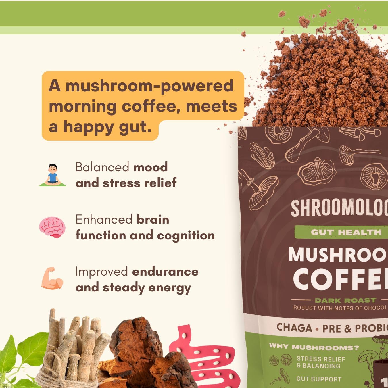 360 Nutrition Probiotic and prebiotic blend supports gut-friendly cup.