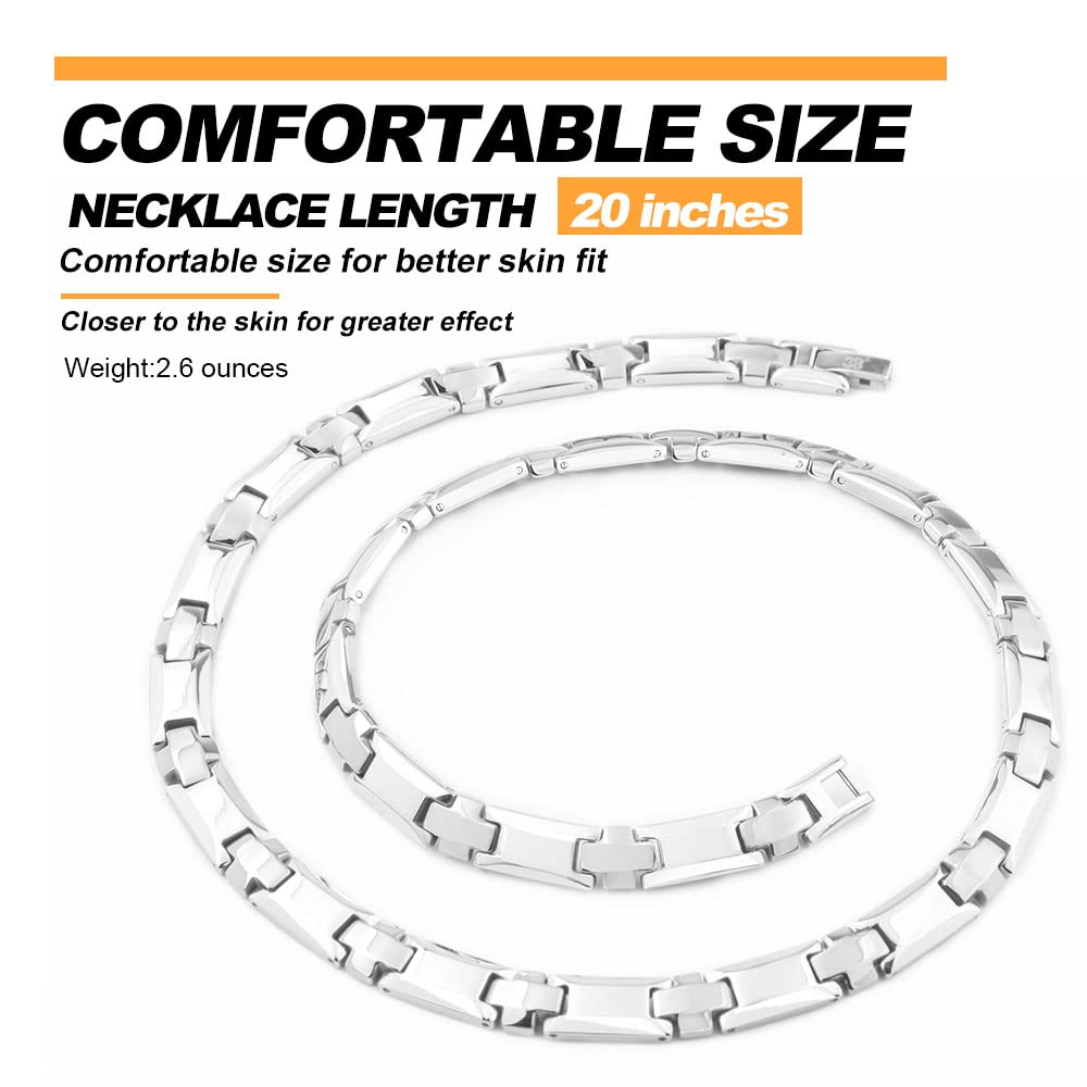 38 Cross Necklace on model highlights versatile mens fashion accessory