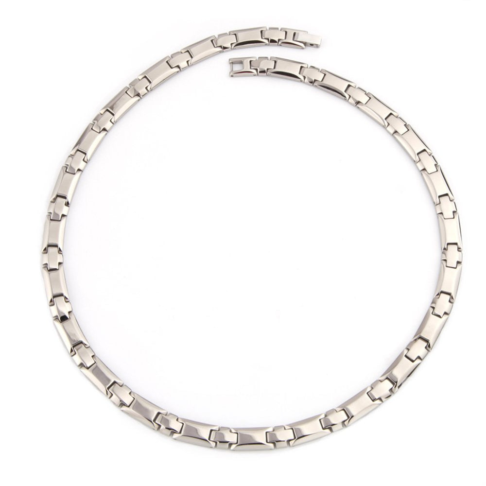38 Titanium Cross Necklace main view shows durable, masculine design for daily wear