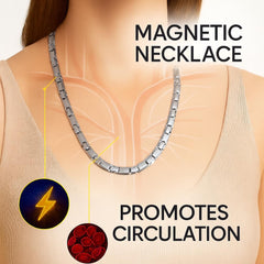 38 Titanium Cross Necklace side view highlights slim profile for versatile styling