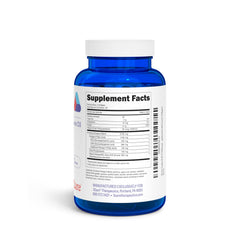 3Care Turbo Krill 2100mg bottle back label with nutrient details