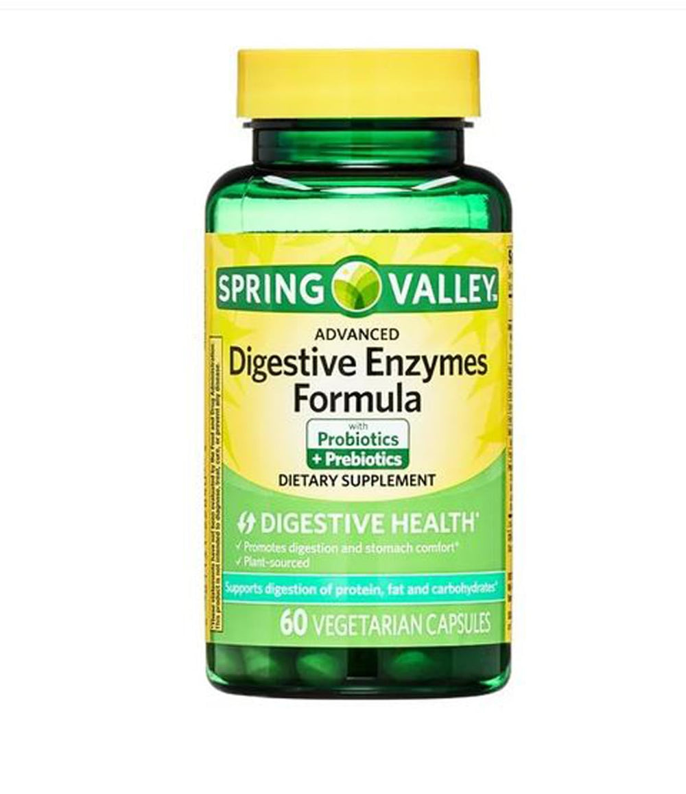 4 TOP CARE H4U bottle front for daily digestive support for adults.