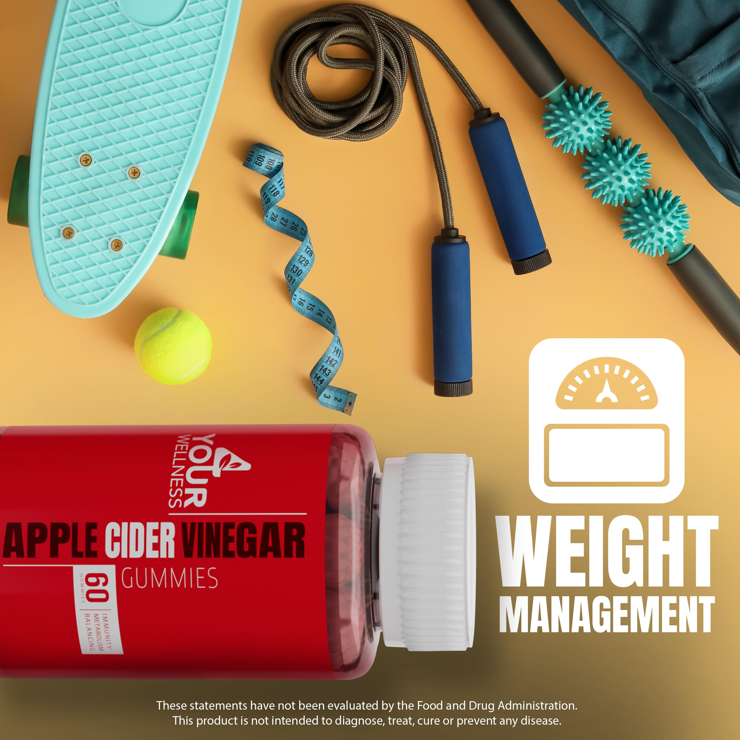 Ingredients panel emphasizes all-natural Apple Cider Vinegar and allergen-free production.