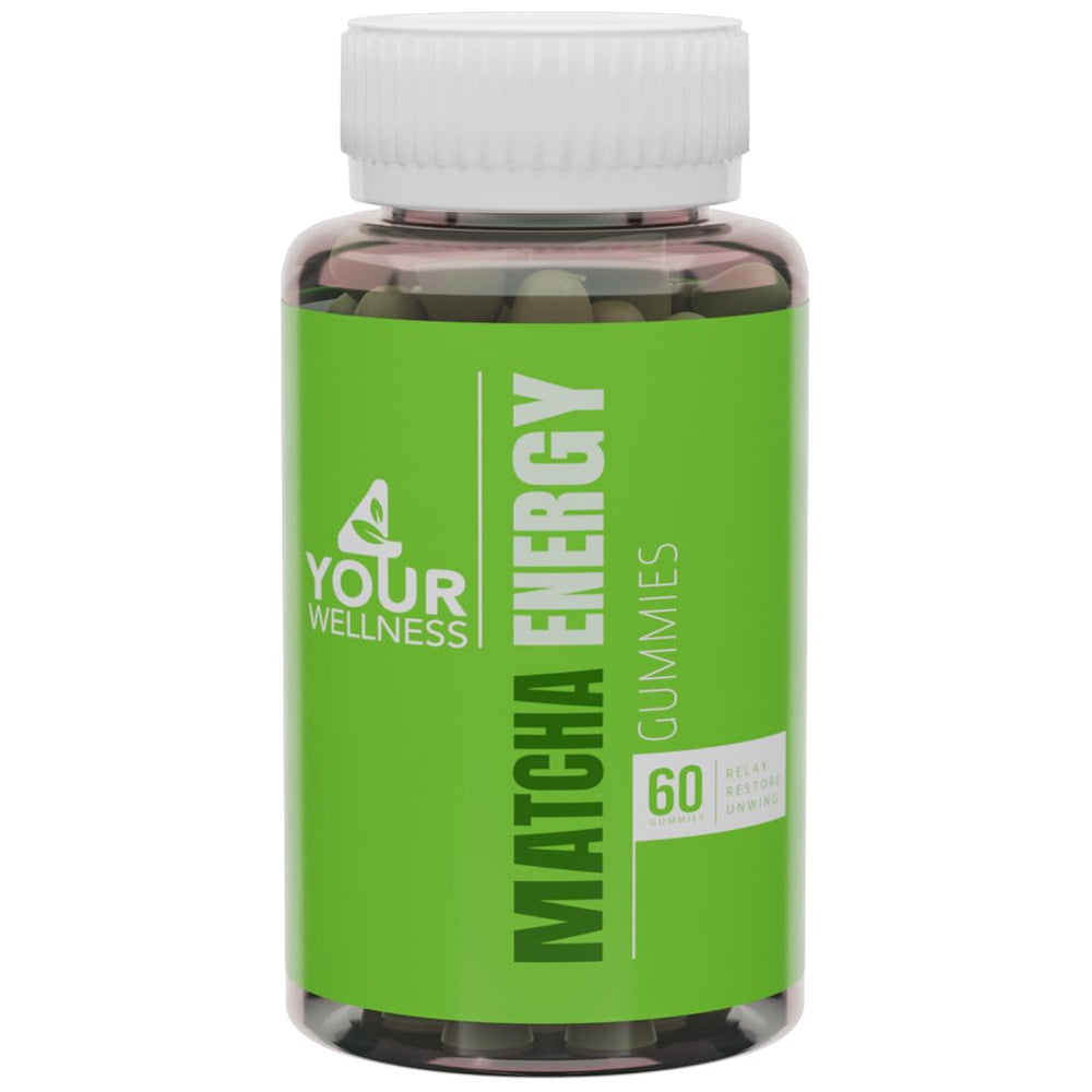 4 Your Wellness Matcha Gummies foil-seal safety and freshness indicator
