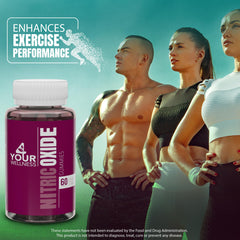 4 Your Wellness Nitric Oxide Gummies grape seed extract for natural support