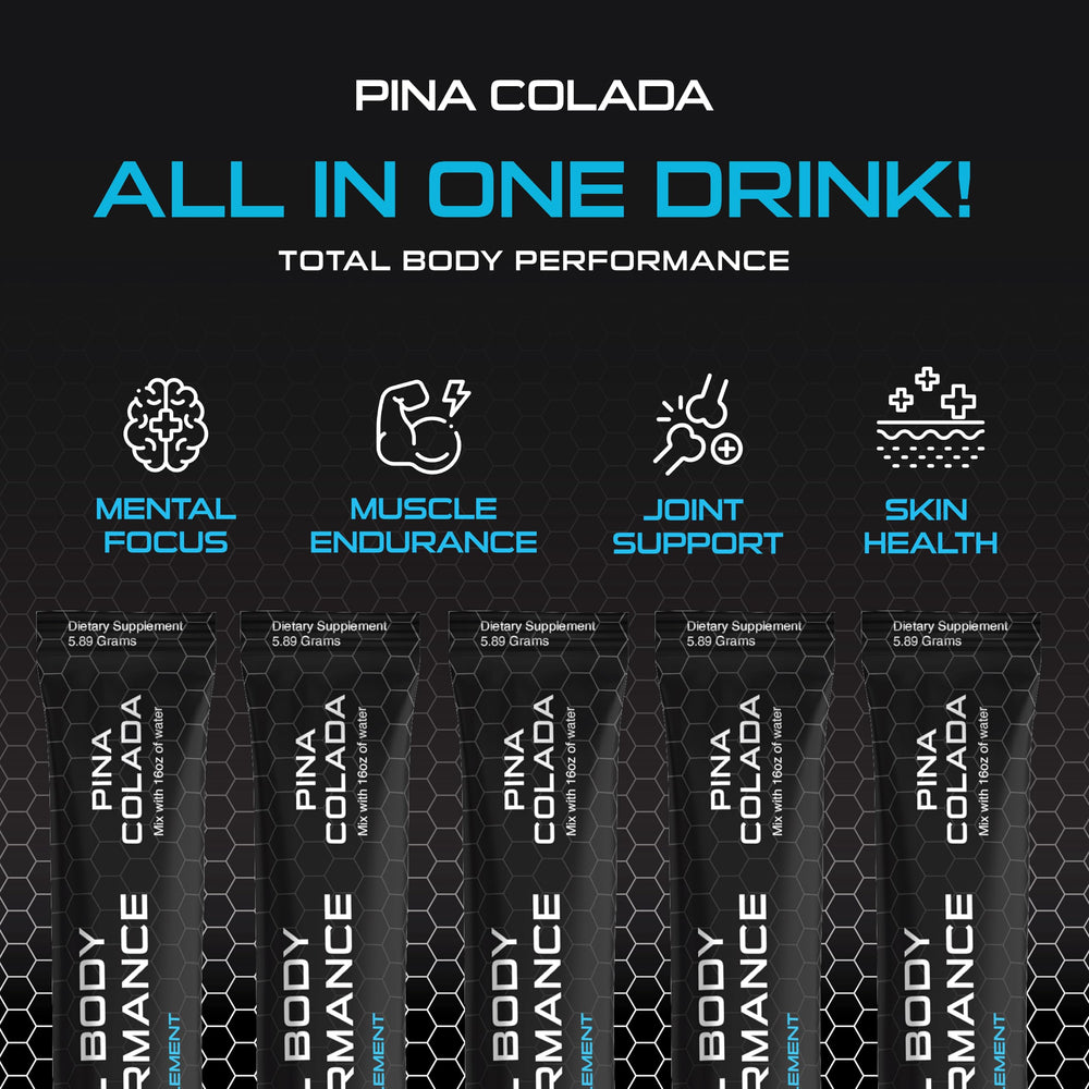4D Clean Energy packaging featuring electrolytes and vitamins, highlighting zero calories and vegan ingredients.