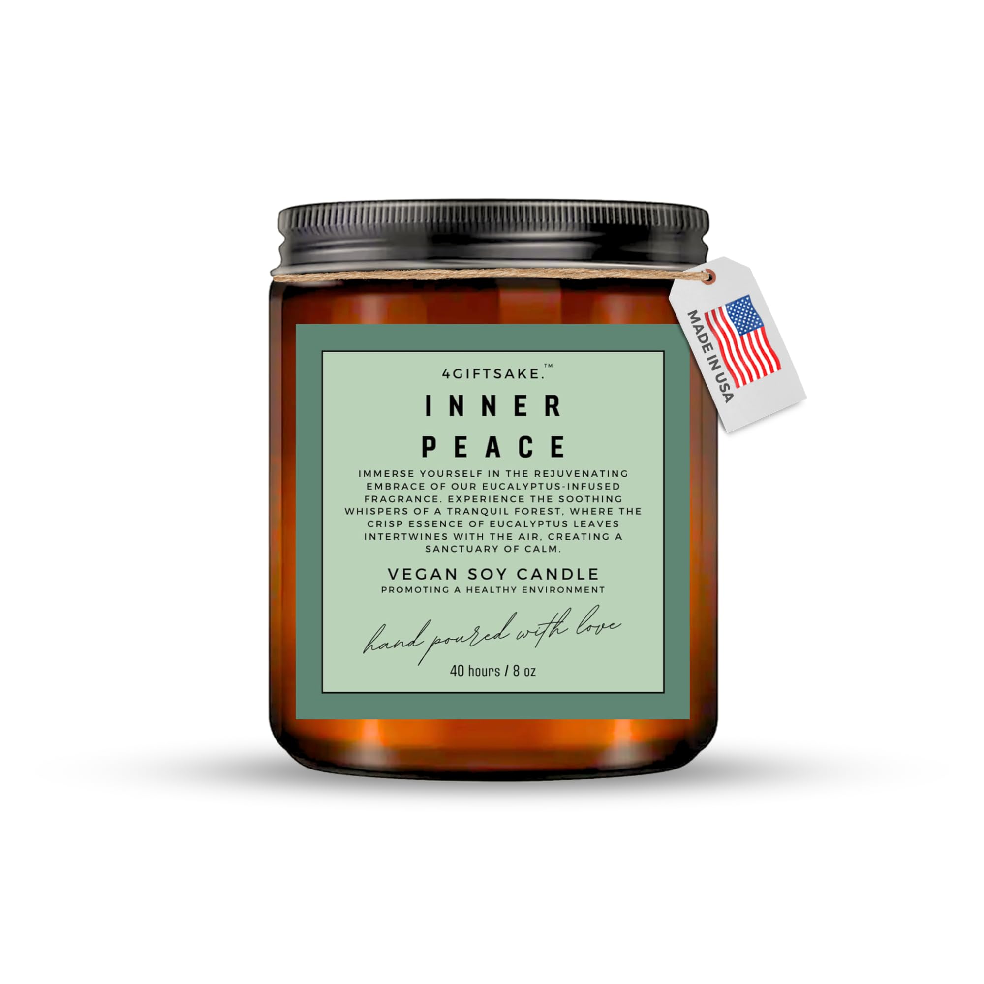 4GiftSake room ambience with eucalyptus aroma for calm spaces