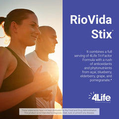 4Life RioVida Stix easy-open stick for quick, mess-free use.