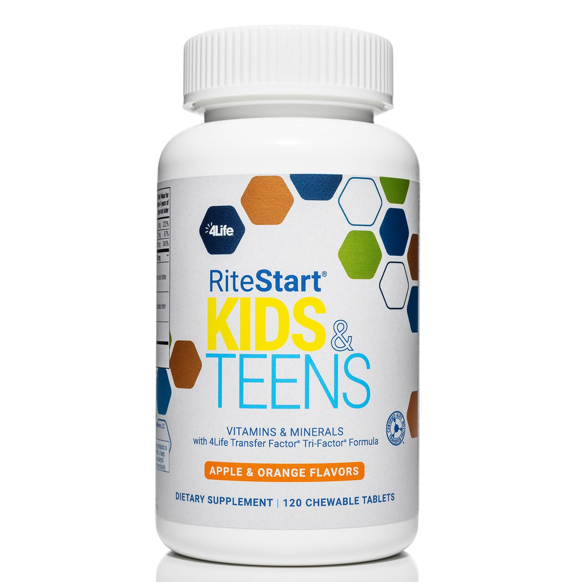 4Life RiteStart Apple flavor bottle for kids supporting daily wellness.