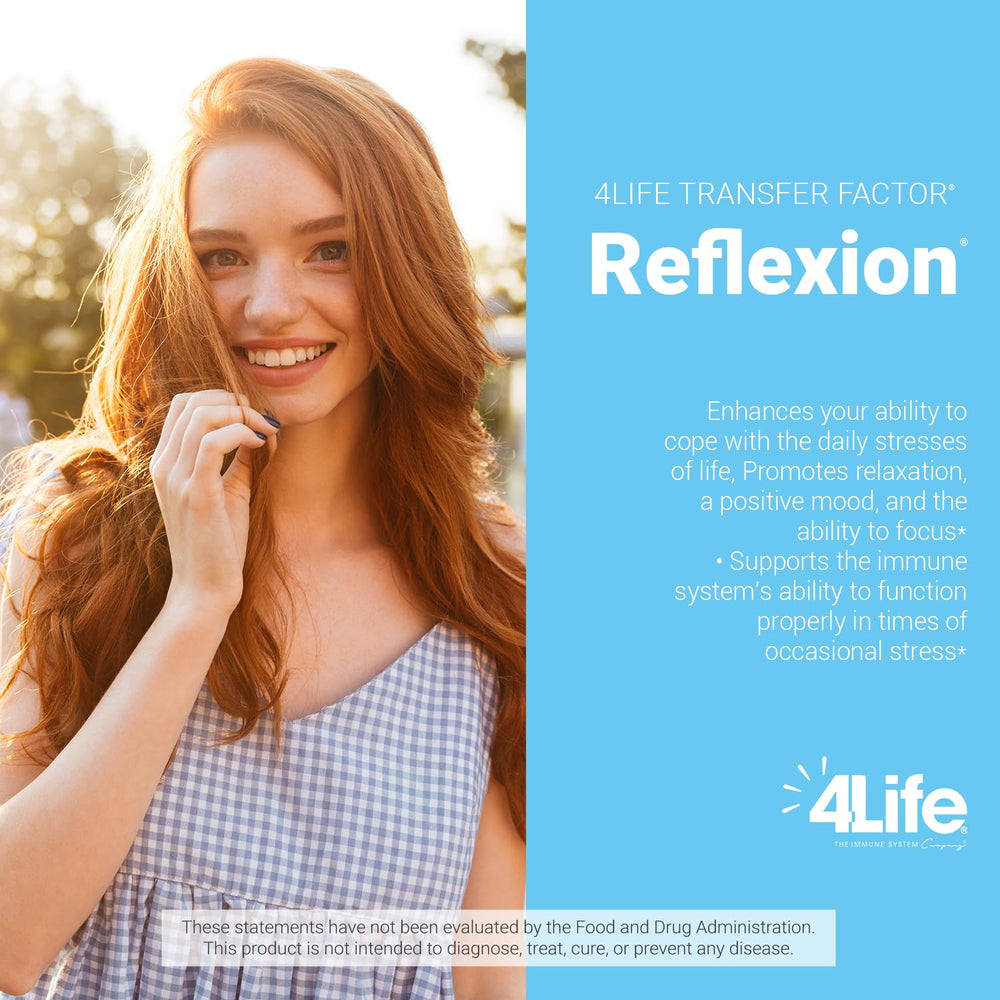 4Life Transfer Factor Reflexion Tri-Factor Immune Formula supports immune balance under stress