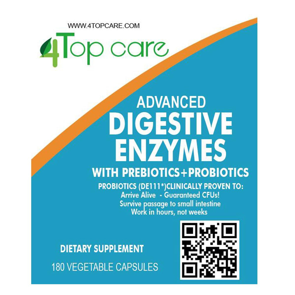 4 TOP CARE H4U prebiotic fiber highlights nourishing digestive flora and immune function