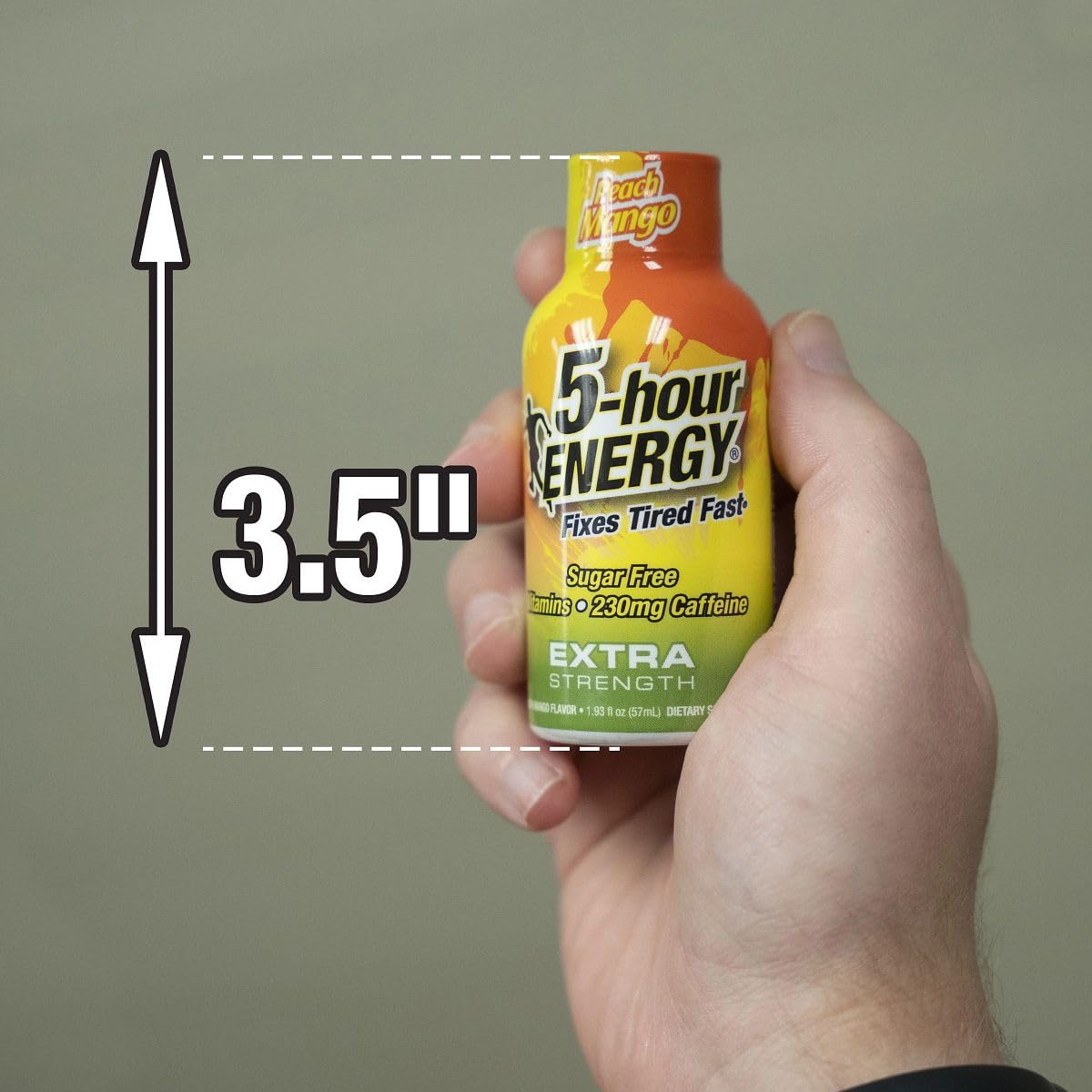 Portable 30-count 5-hour ENERGY on the go solution for busy days