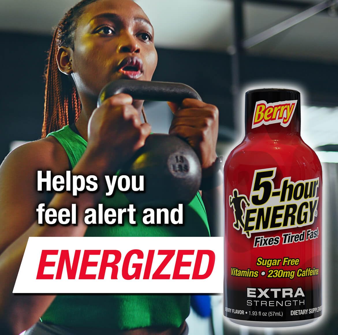 Desk-side Berry Shot provides a quick midday refresh
