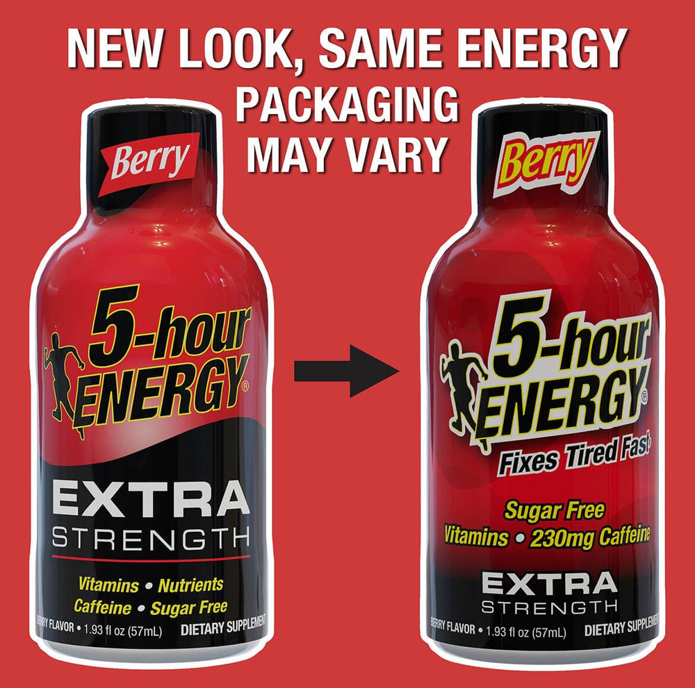 Travel-ready Berry Shot tucked in a pocket for on-the-go energy