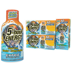 5-hour ENERGY Extra Strength Tidal Twist bottle front for a tropical energy boost