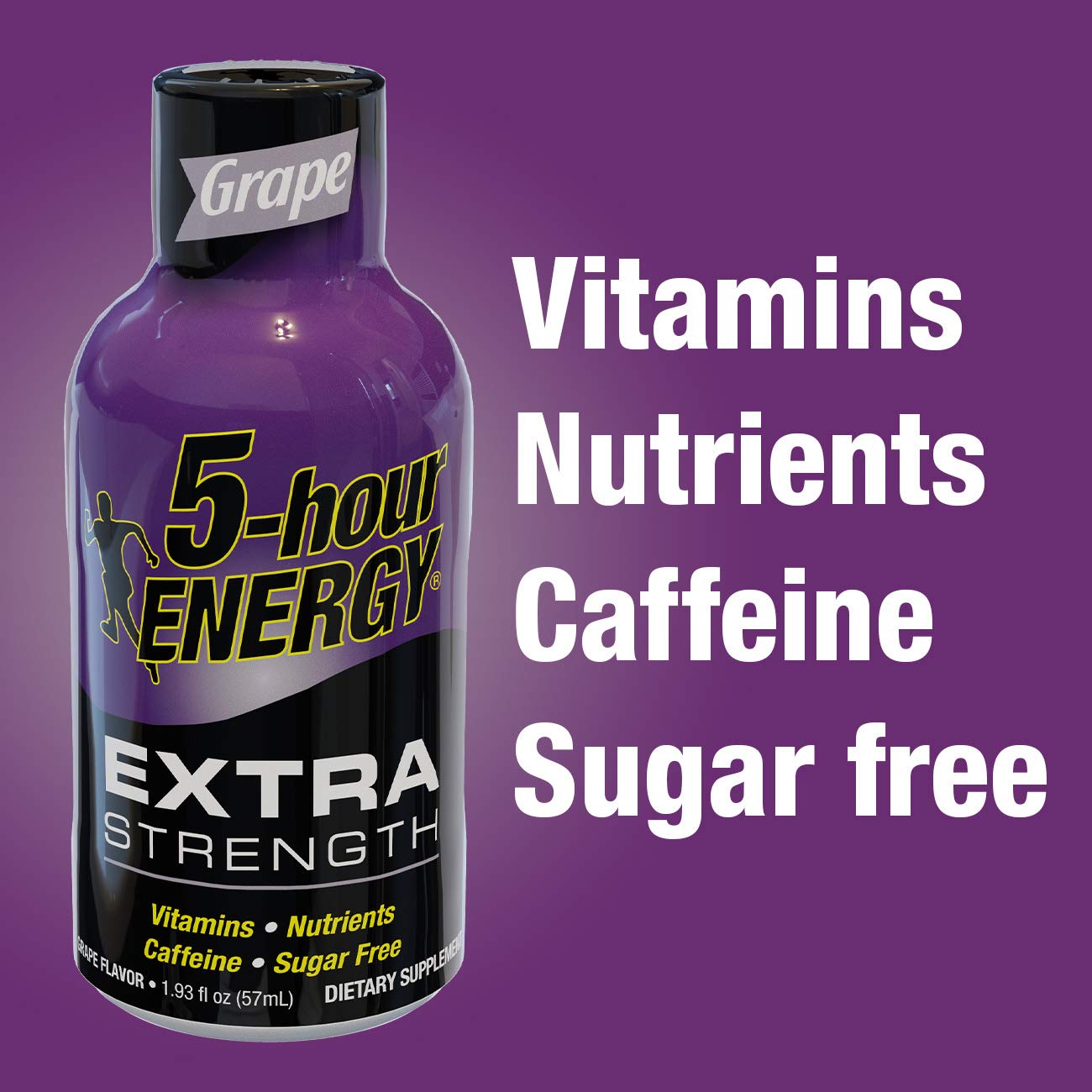 5-hour ENERGY Orange shot travel pack, convenient single-serving format.