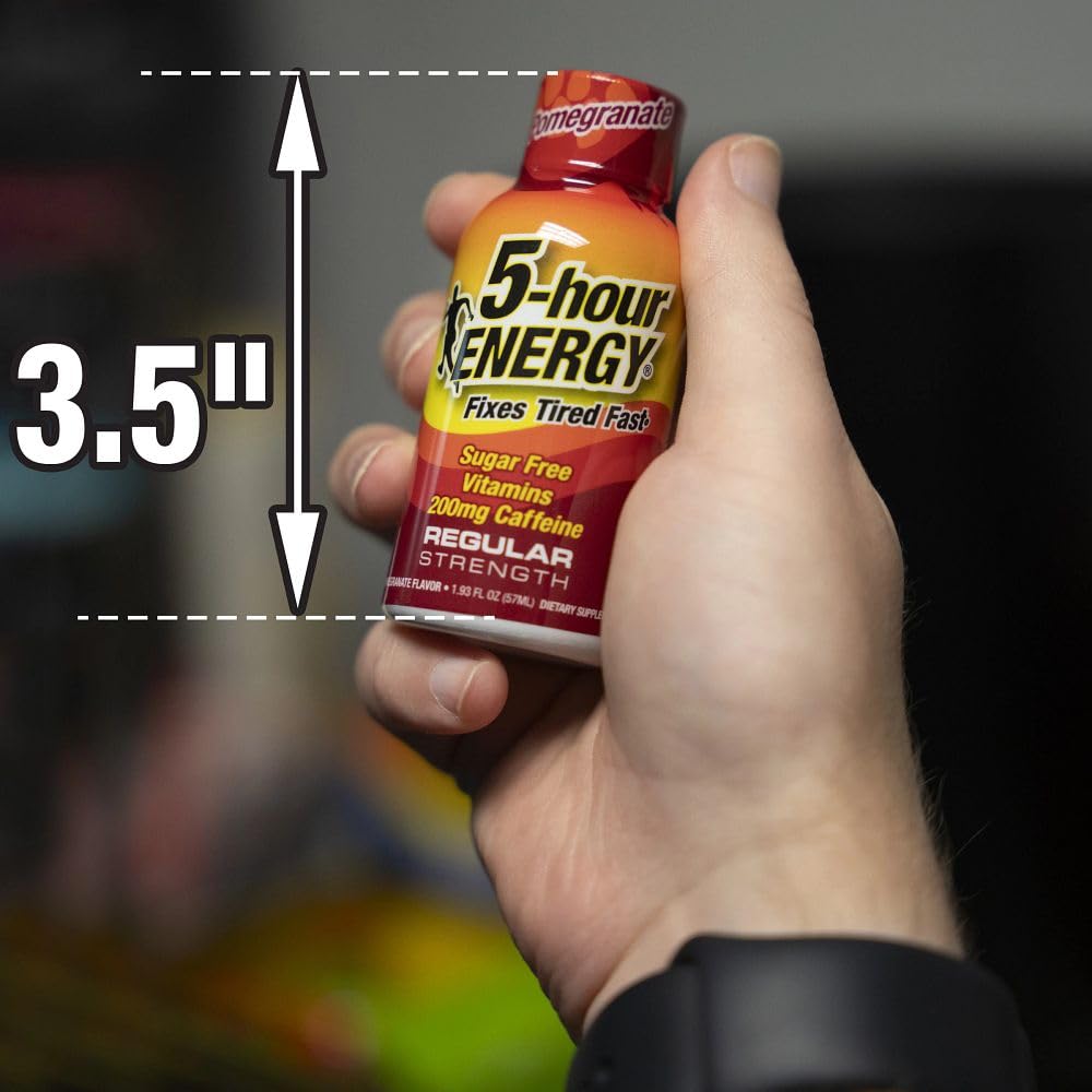 5-hour ENERGY on-the-go shot ready for travel and busy commutes