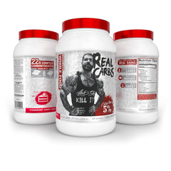 5% Nutrition Real Carbs intraworkout image shows steady energy during training