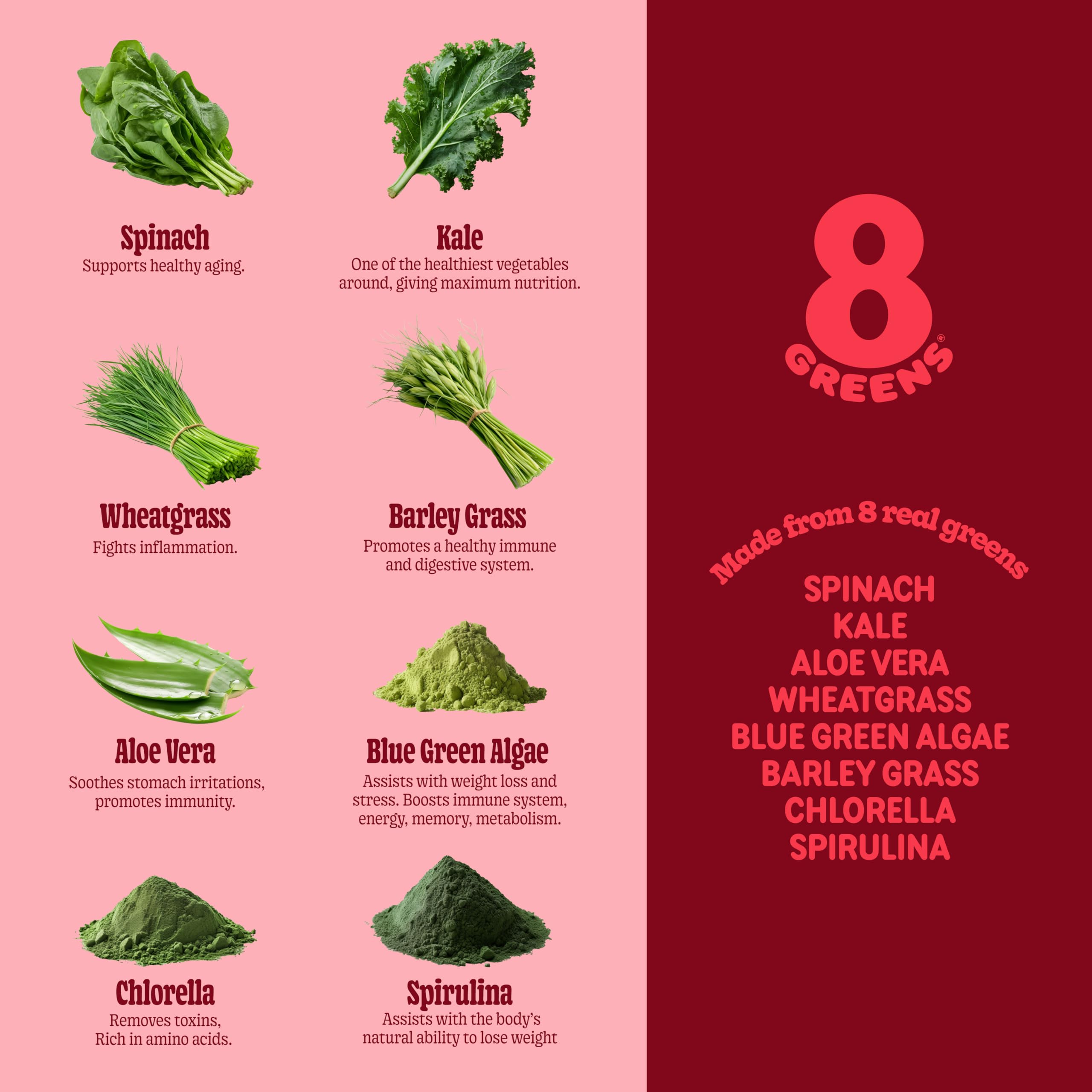 Kid-friendly packaging signals a family-friendly greens option.