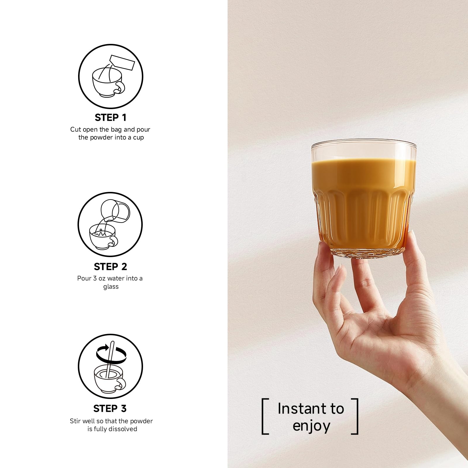 9 YOUNG-BASIC Collagen Peptide Milk Coffee hydrolyzed collagen for easy absorption