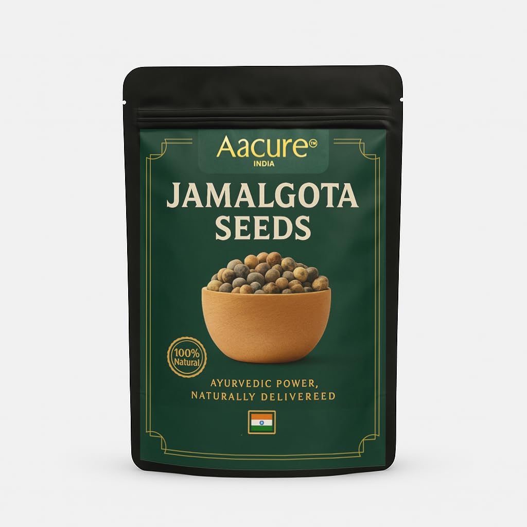 Aacure Jamal Ghota Beej bottle with label, showcasing purity and trust