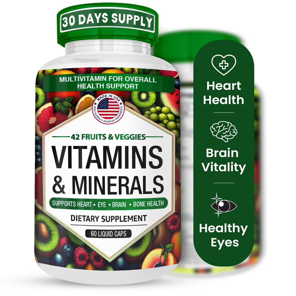 AAMATEC LIFE multivitamin bottle front view for daily immune support