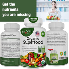 AAMATEC LIFE ingredients include alfalfa and broccoli for antioxidant support