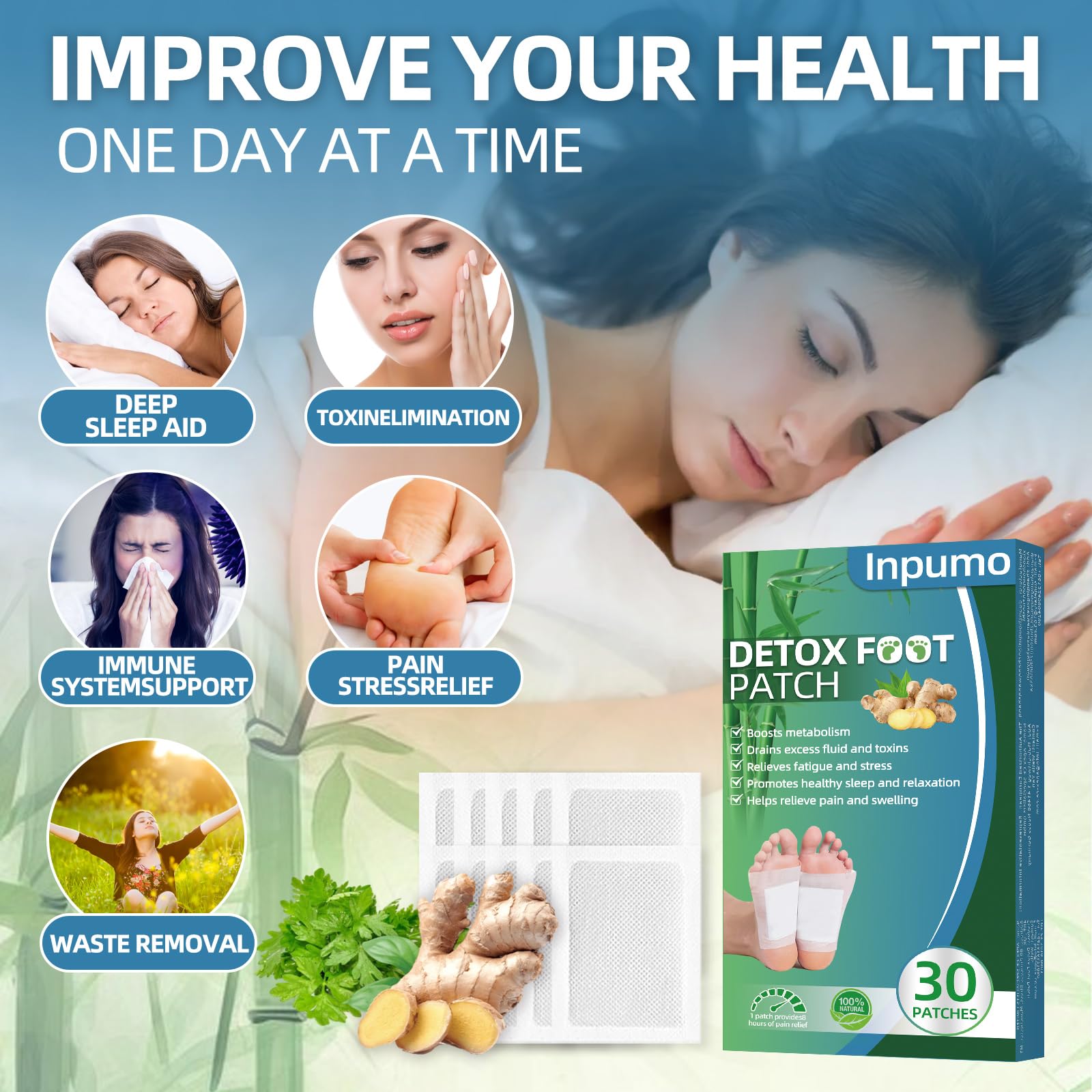 AAROVIBE individually wrapped patches keep freshness between uses.
