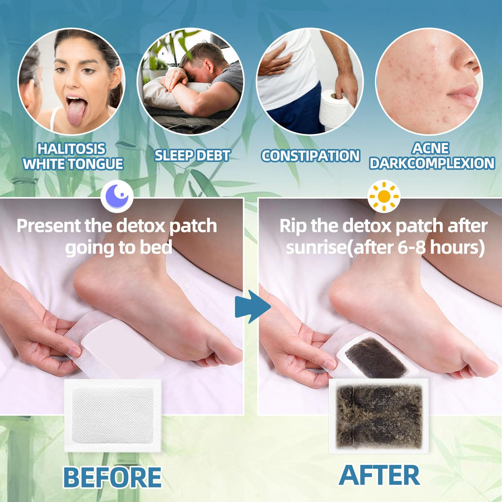 AAROVIBE deep cleansing patches promote daily relaxation after long days.