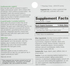 AB Garlique displays 5000 mcg allicin potency for consistent daily use.