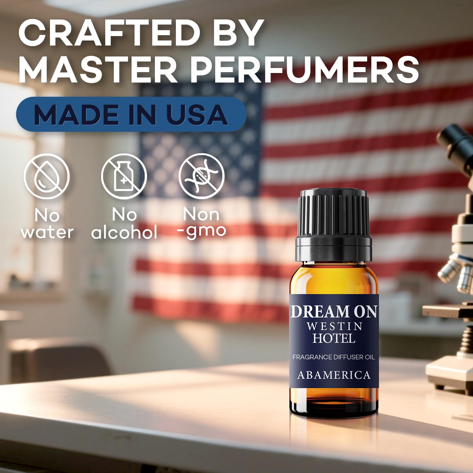 ABAMERICA diffuser oil in use demonstrates versatile diffuser compatibility