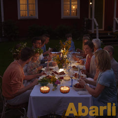 Abarli Citronella Candle in a reusable tin emphasizes eco-friendly packaging.