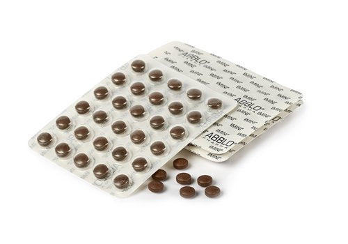 ABBLO tablet with meal-ready design for easy daytime use.