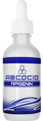 ABCOCID Apigenin 65 mg liquid bottle with dropper for easy dosing