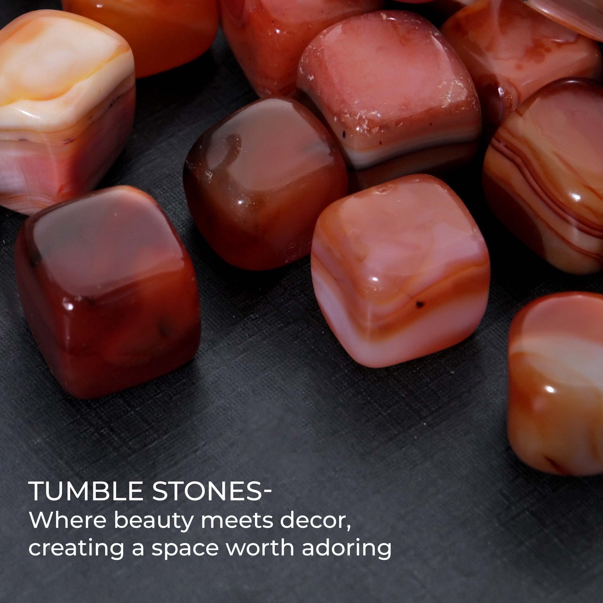 ABHISUBYA Carnelian gift crystal set perfect for crystal lovers.