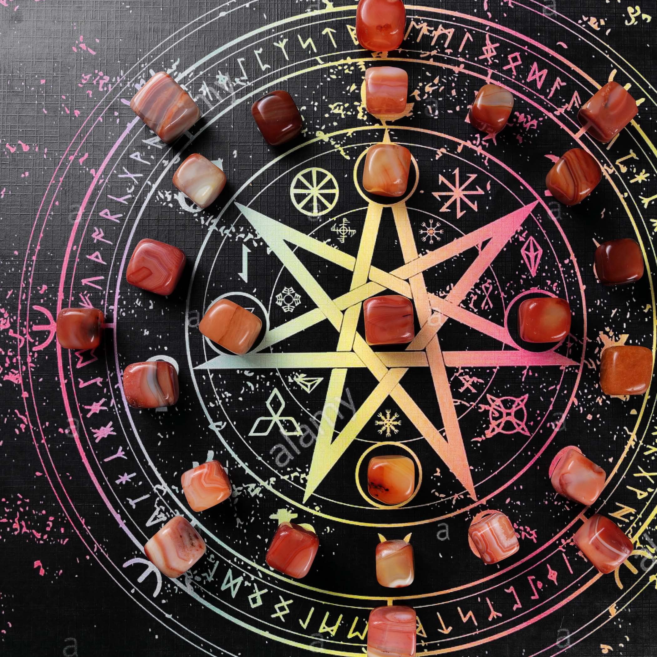 ABHISUBYA Carnelian stones for jewelry design and DIY projects.