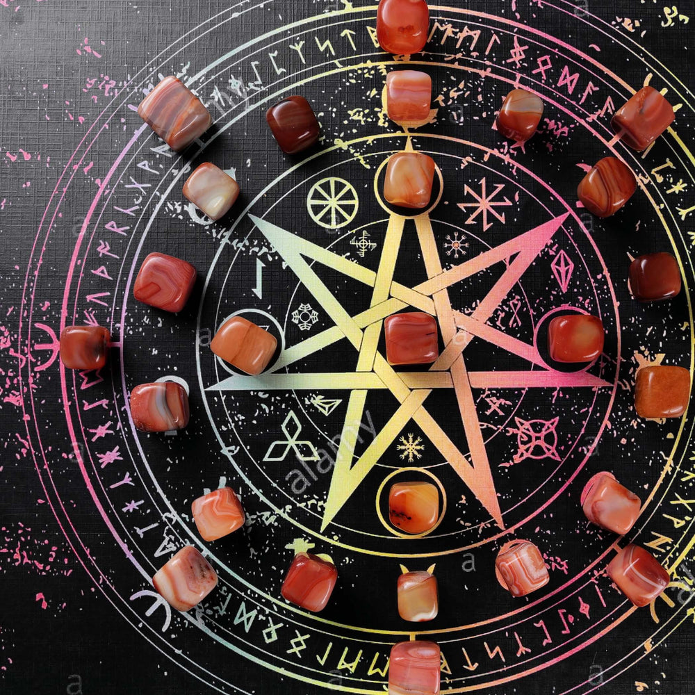 ABHISUBYA Carnelian stones for jewelry design and DIY projects.