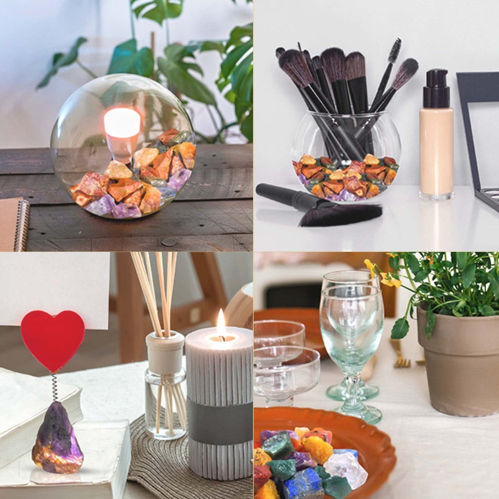 ABHISUBYA Gift-ready crystal set showcased on a desk or shelf.