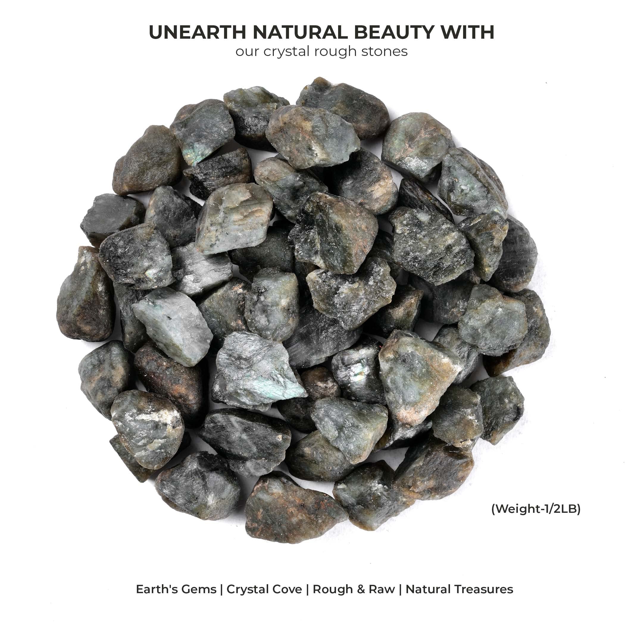 ABHISUBYA Labradorite inside gems show natural glow for meditation spaces.
