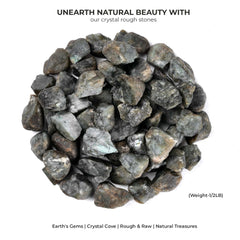 ABHISUBYA Labradorite inside gems show natural glow for meditation spaces.
