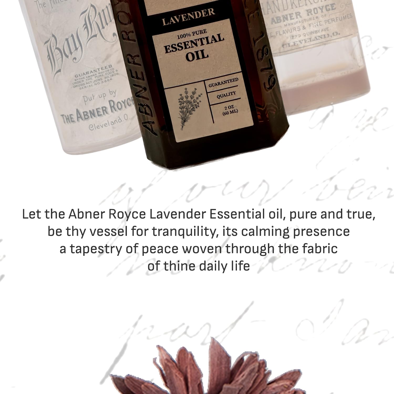 Abner Royce lavender oil for bath and relaxation moments