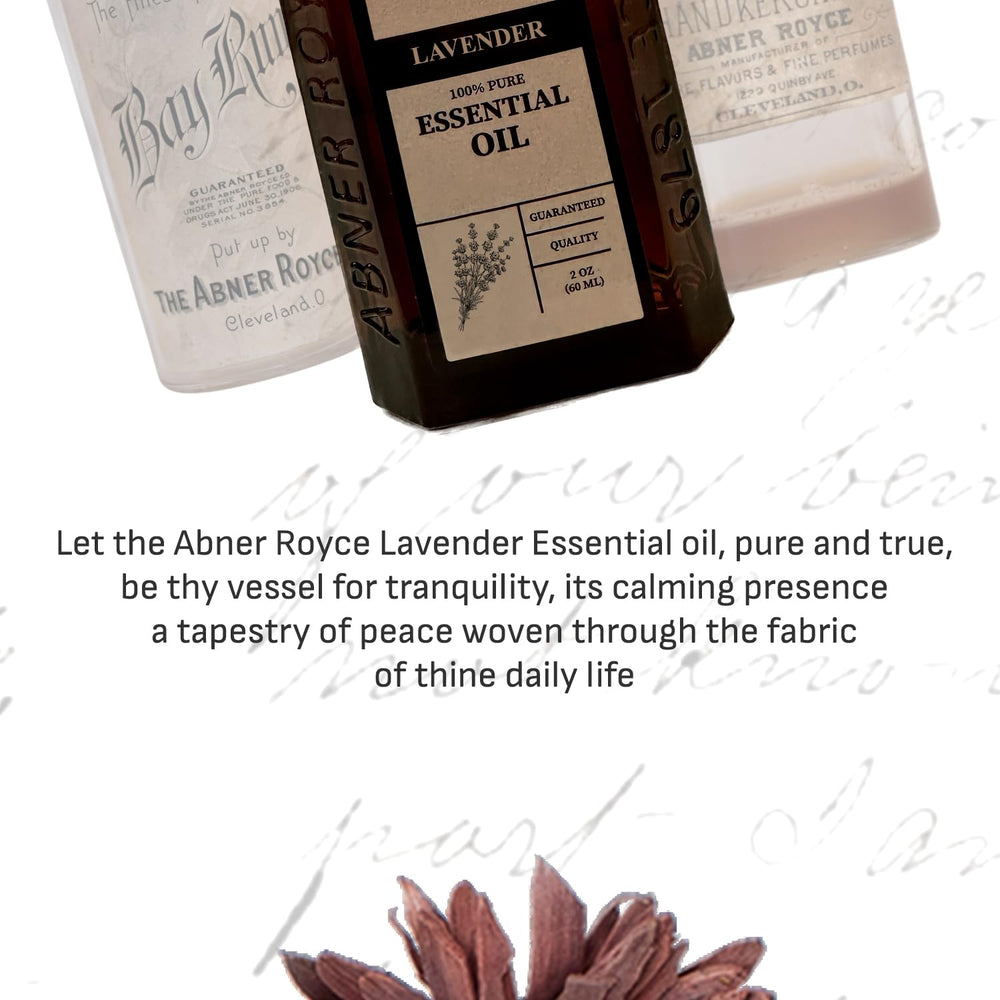 Abner Royce lavender oil for bath and relaxation moments