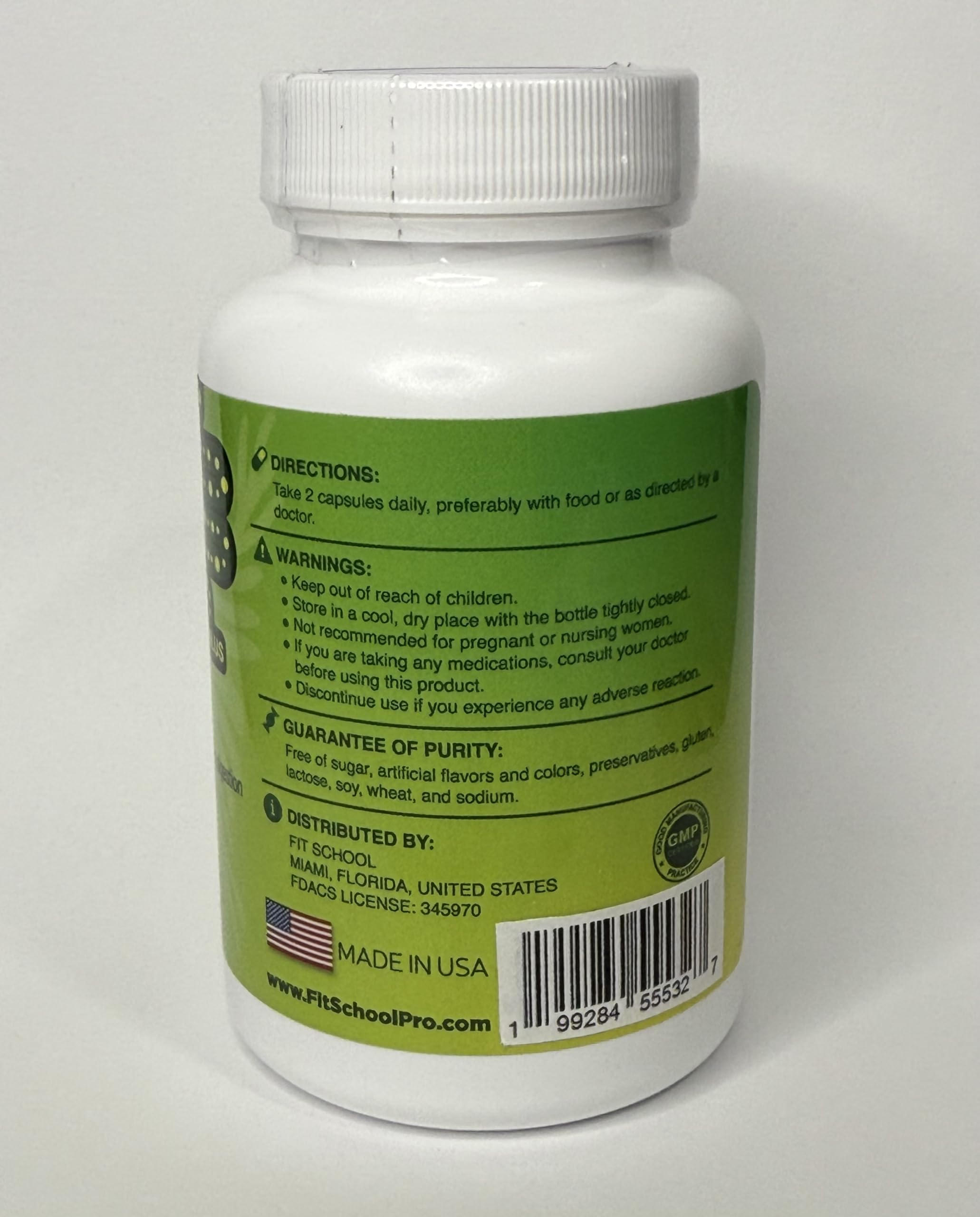 ABSFLAT packaging display shows 60 capsules for ongoing gut care.