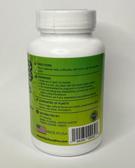 ABSFLAT packaging display shows 60 capsules for ongoing gut care.