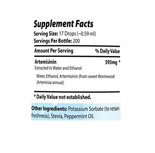 Absonutrix Artemisinin mixed with water for easy consumption