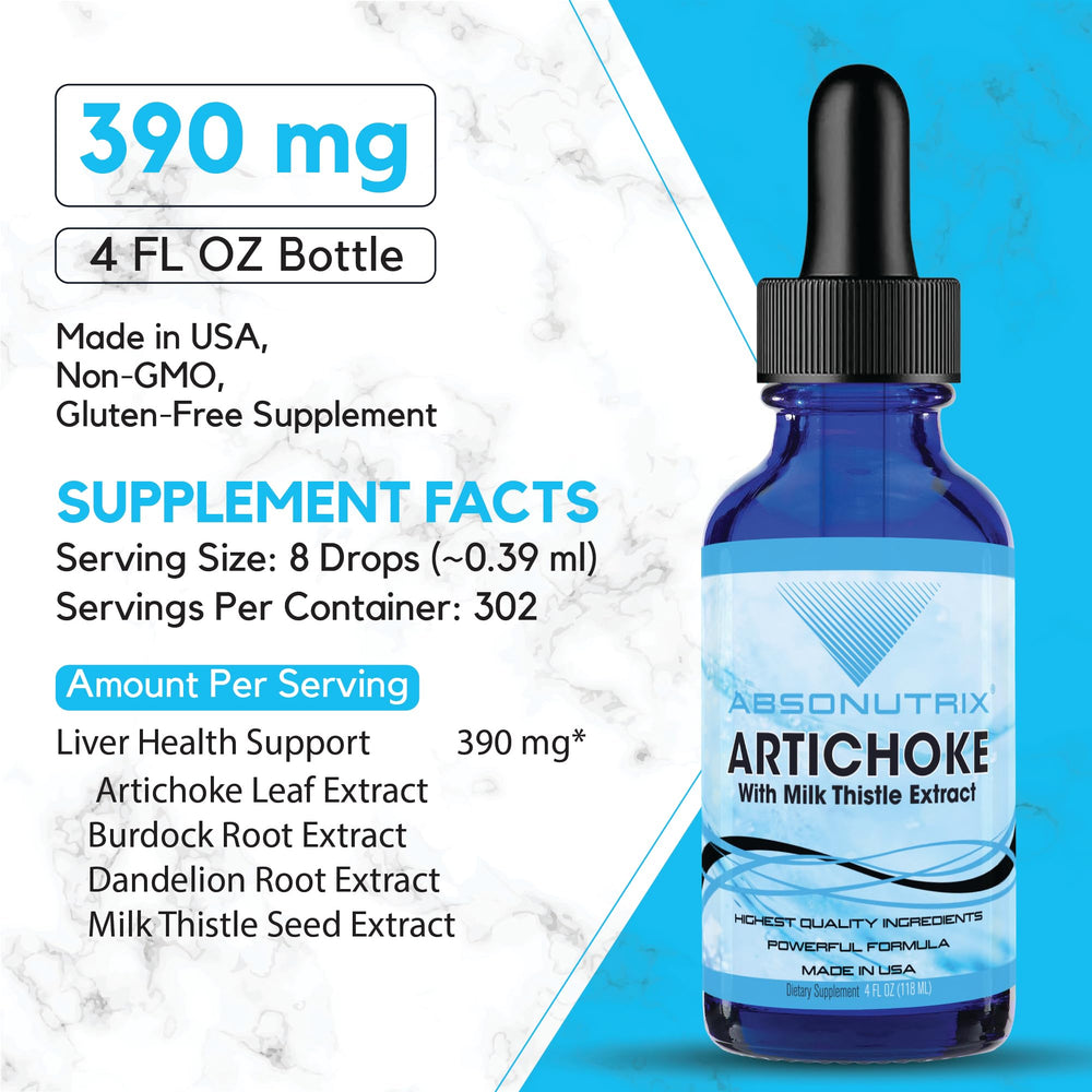 Absonutrix drops being poured for easy daily dosing.