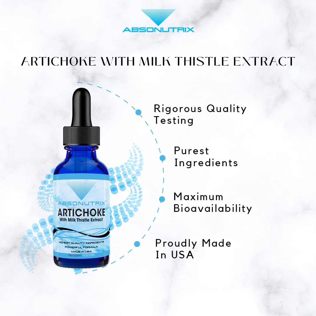 Absonutrix label close-up with Non-GMO and USA-made claims.