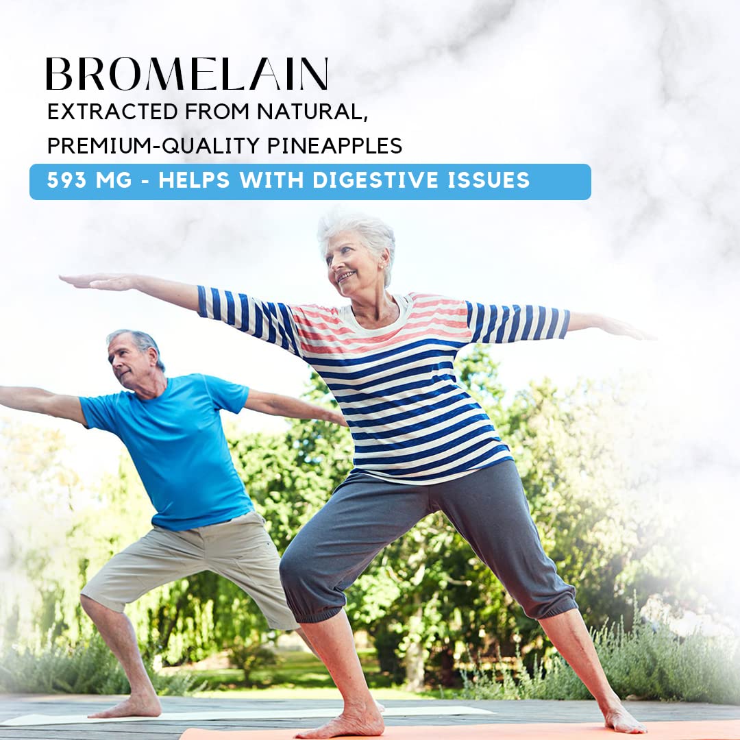 Absonutrix Bromelain made in USA badge emphasizes domestic production standards